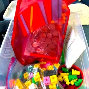 Various math manipulatives